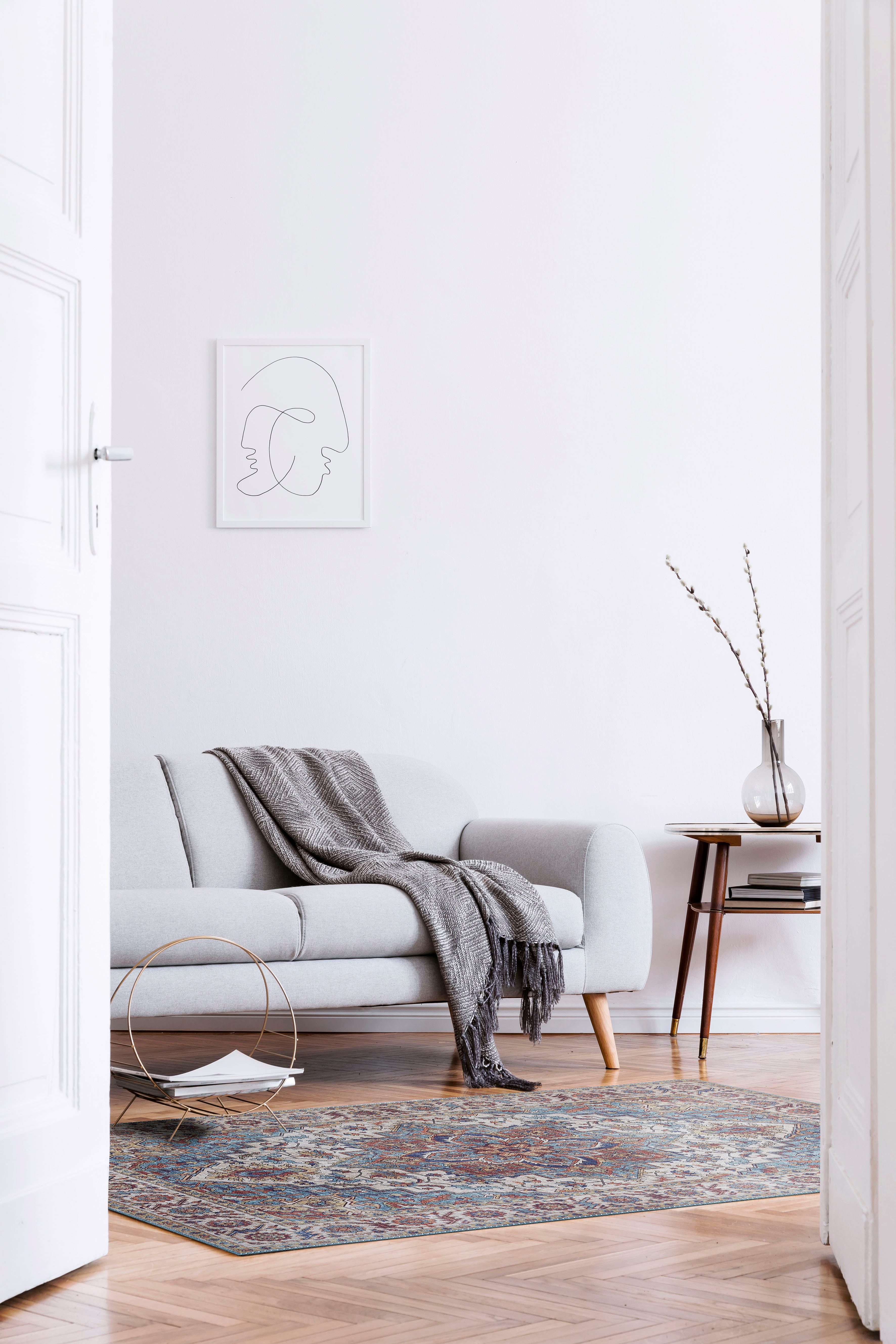 LUXOR living Teppich »Bonum«, rechteckig, 7 mm Höhe, Kurzflor, modernes Des günstig online kaufen
