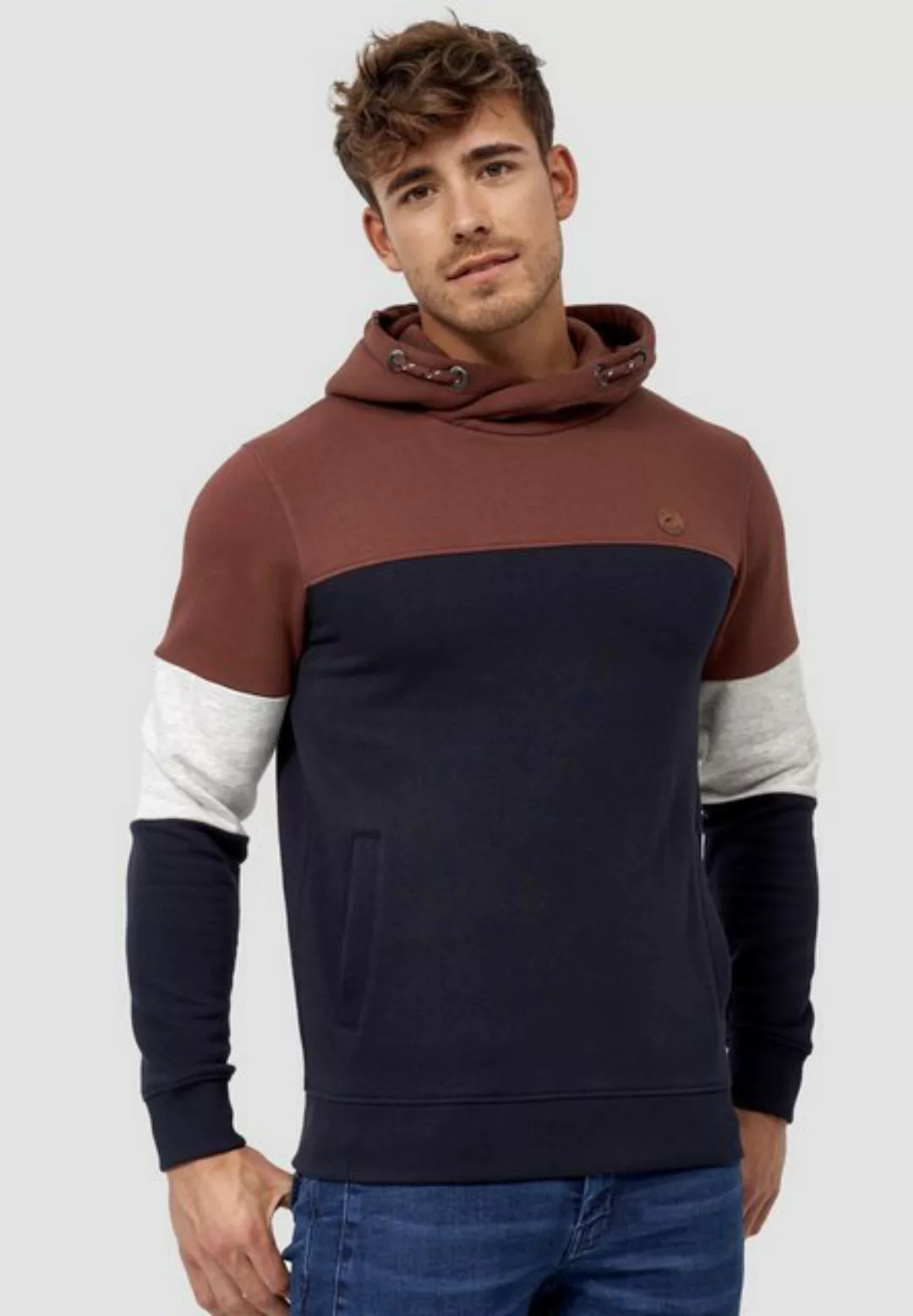 Indicode Kapuzenpullover Olson günstig online kaufen