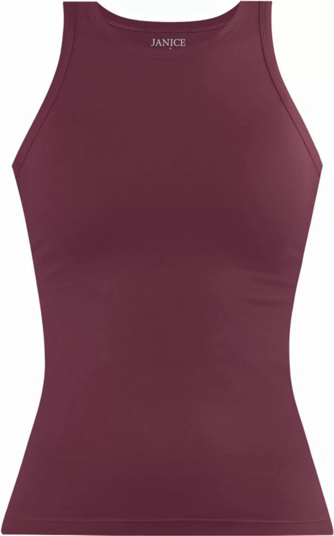 Janice Tanktop Damen Top hochgeschlossen Nauta Trägetop aus Baumwolle günstig online kaufen