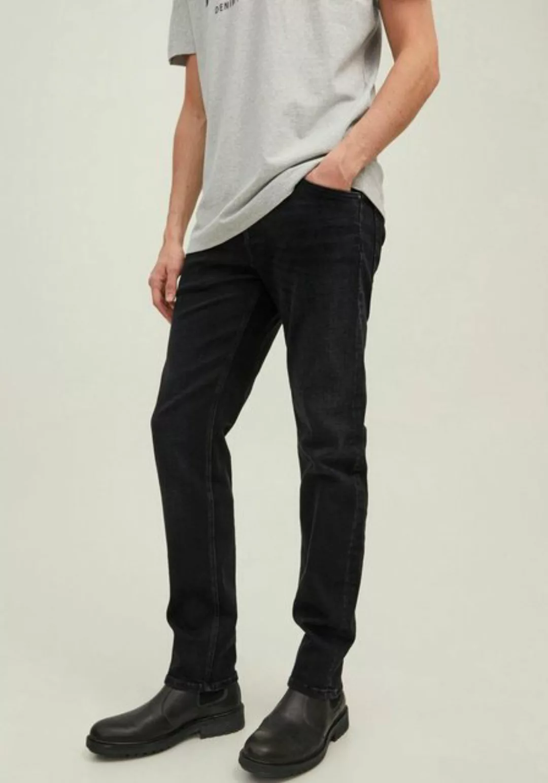 Jack & Jones Herren Jeans JJIMIKE JJORIGINAL JOS 111 - Relaxed Fit - Schwar günstig online kaufen