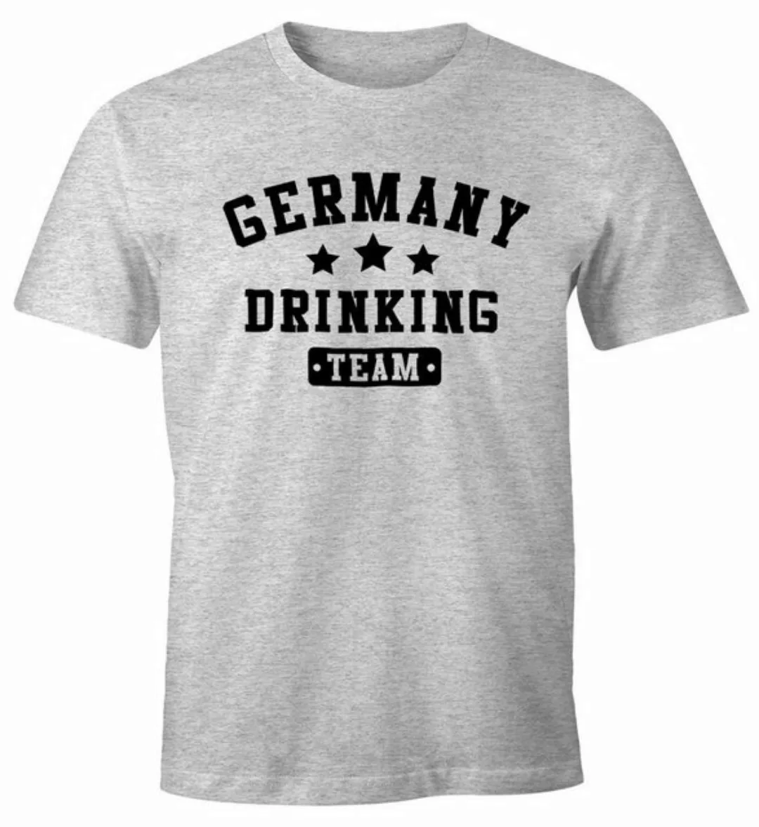 MoonWorks Print-Shirt Herren T-Shirt Germany Drinking Team Bier Fun-Shirt m günstig online kaufen