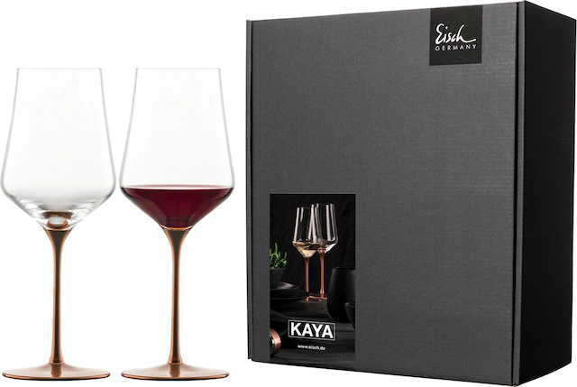 Eisch Germany Rotweinglas »KAYA, Made in Germany, 490 ml«, (Set, 2 tlg., 2 günstig online kaufen