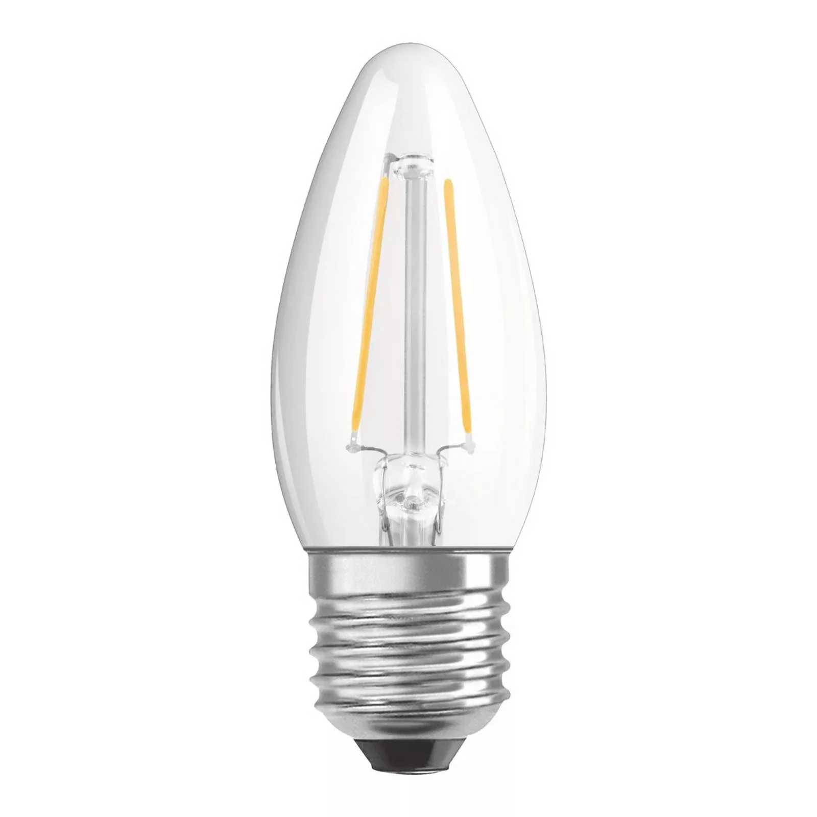 OSRAM LED-Kerzenlampe E27 4W warmweiß dimmbar klar günstig online kaufen