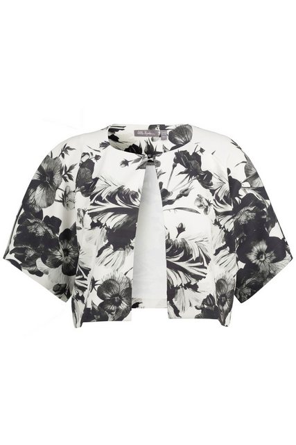 Ulla Popken Kurzjacke Indoorjacke Alloverprint günstig online kaufen