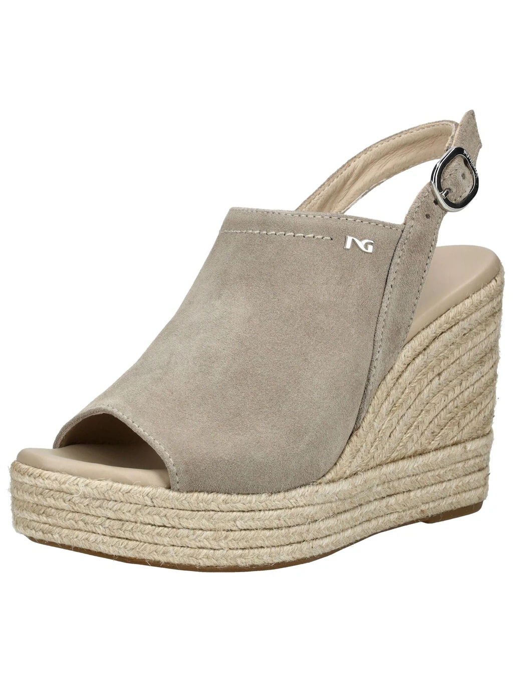 Nero Giardini Keilsandalette "Nero Giardini Sandalen Veloursleder" günstig online kaufen