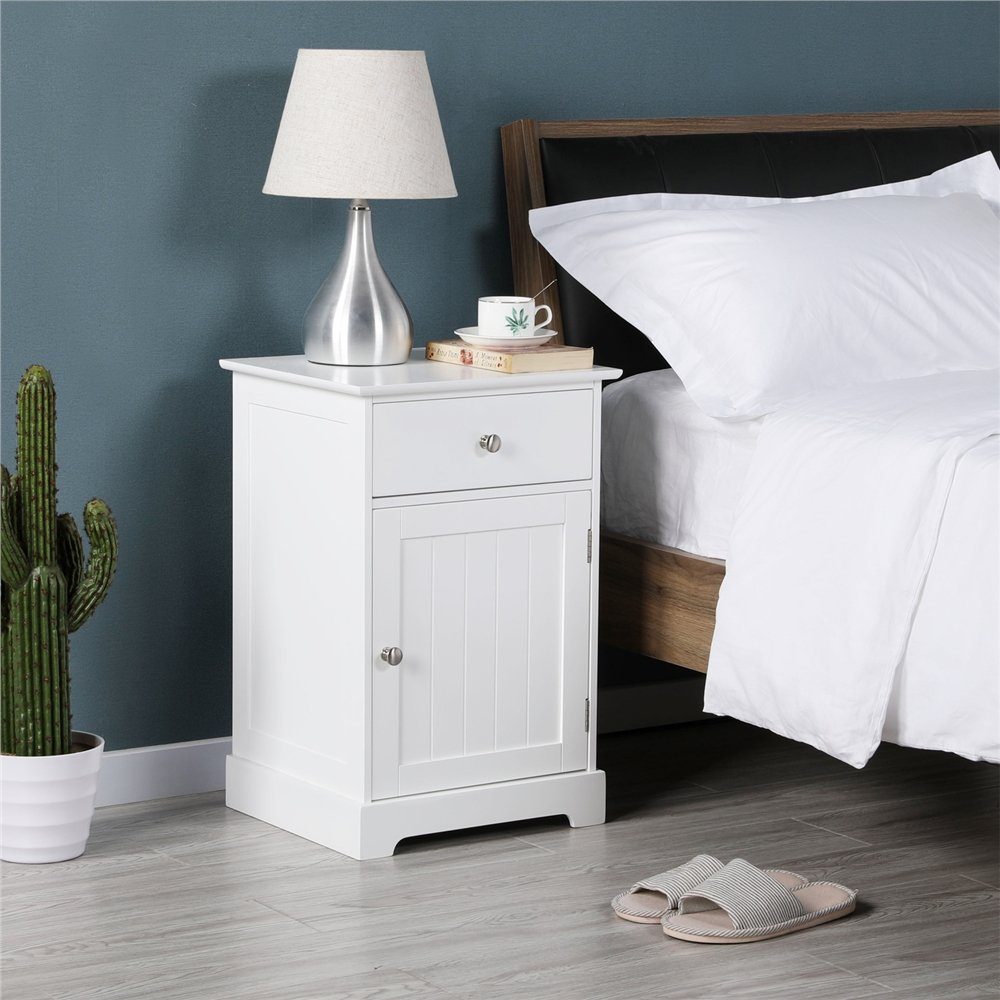 Yaheetech Nachtschrank Nachttisch 40x35x60 cm (2-St) günstig online kaufen