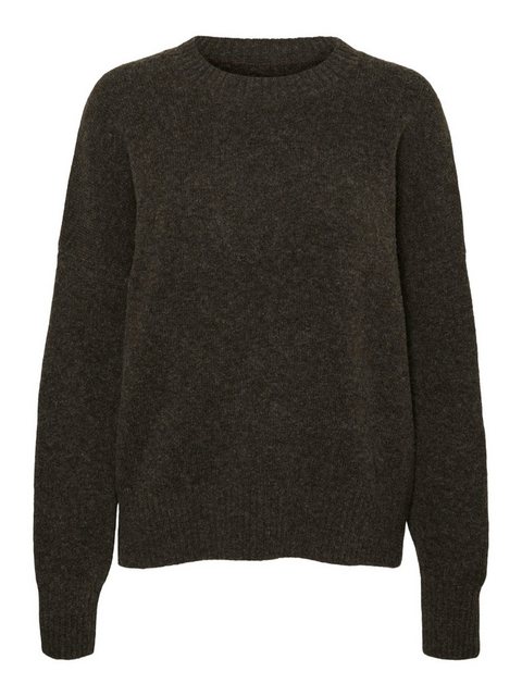 Vero Moda Strickpullover Strickpullover loose fit Rundhals tiefe Schultern günstig online kaufen