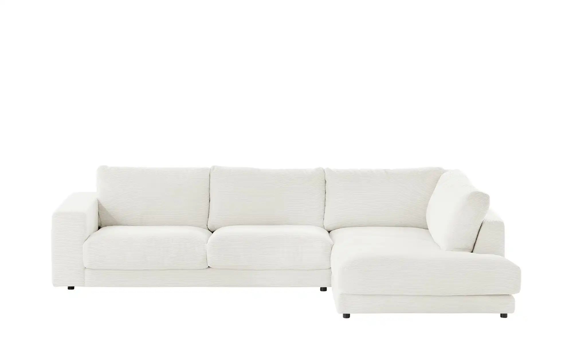 Jette Home Ecksofa Cord Sila ¦ weiß ¦ Maße (cm): B: 325 H: 85 T: 224 Polste günstig online kaufen