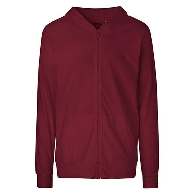 Neutral Sweatshirt Unisex Jersey Hoodie With Zip günstig online kaufen