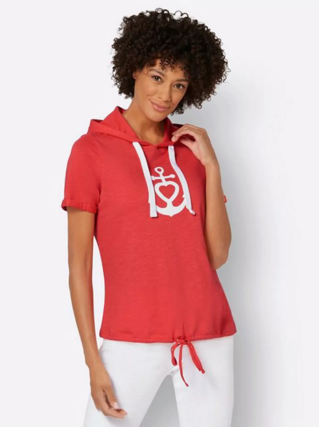 Casual Looks Kapuzenshirt "Shirt", (1 tlg.) günstig online kaufen