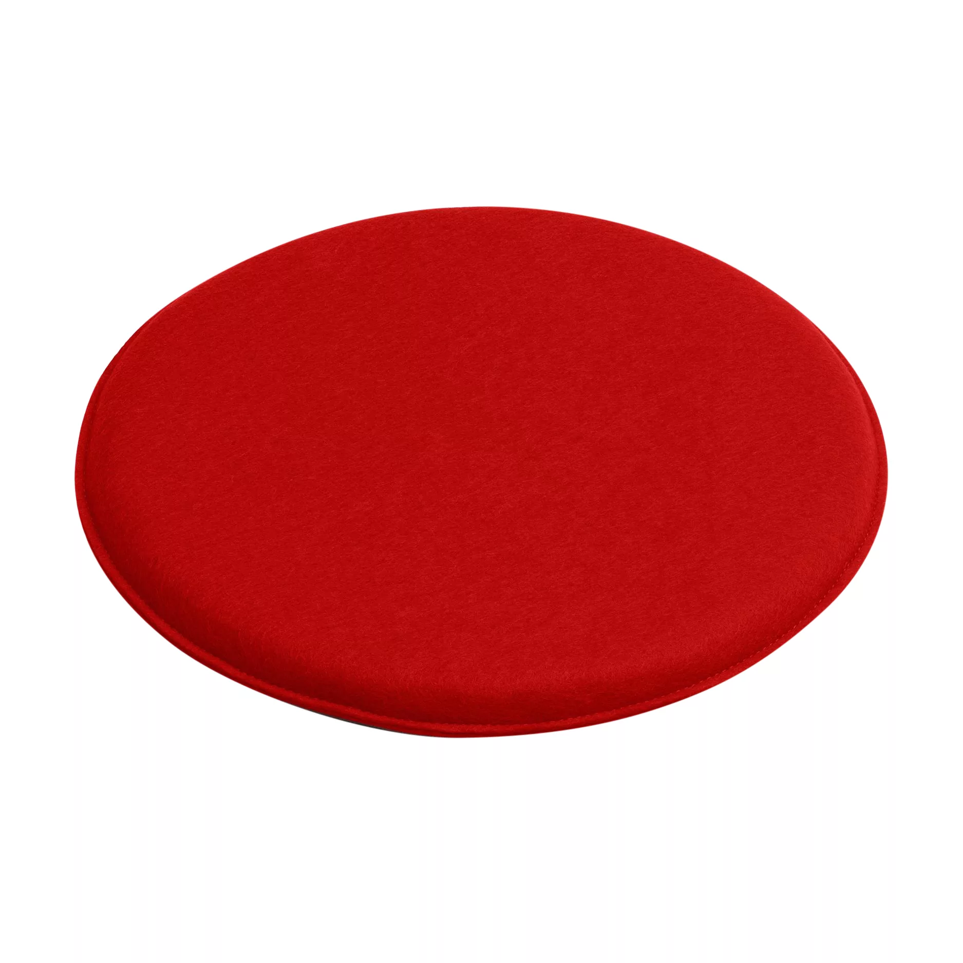 Hey-Sign - Frisbee Sitzkissen rund - rot/Filz/2x2mm/Ø 35cm günstig online kaufen