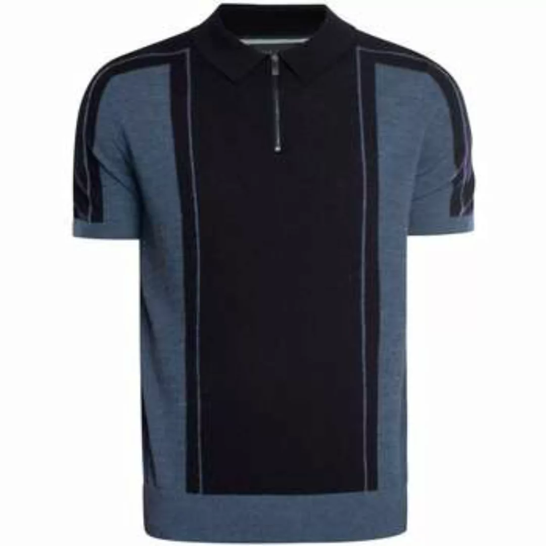 Ted Baker  Poloshirt Merino-Poloshirt mit Reißverschluss am Kragen günstig online kaufen