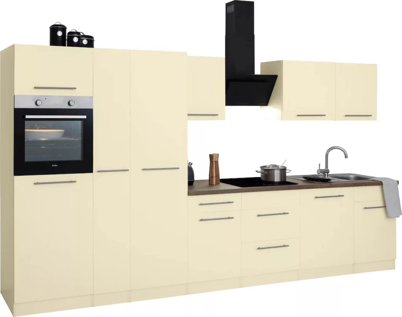 wiho Küchen Küchenzeile "Unna", ohne E-Geräte, Breite 360 cm günstig online kaufen
