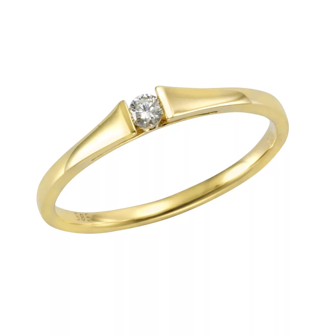 Orolino Fingerring "585 Gold Brillant 0,08ct." günstig online kaufen