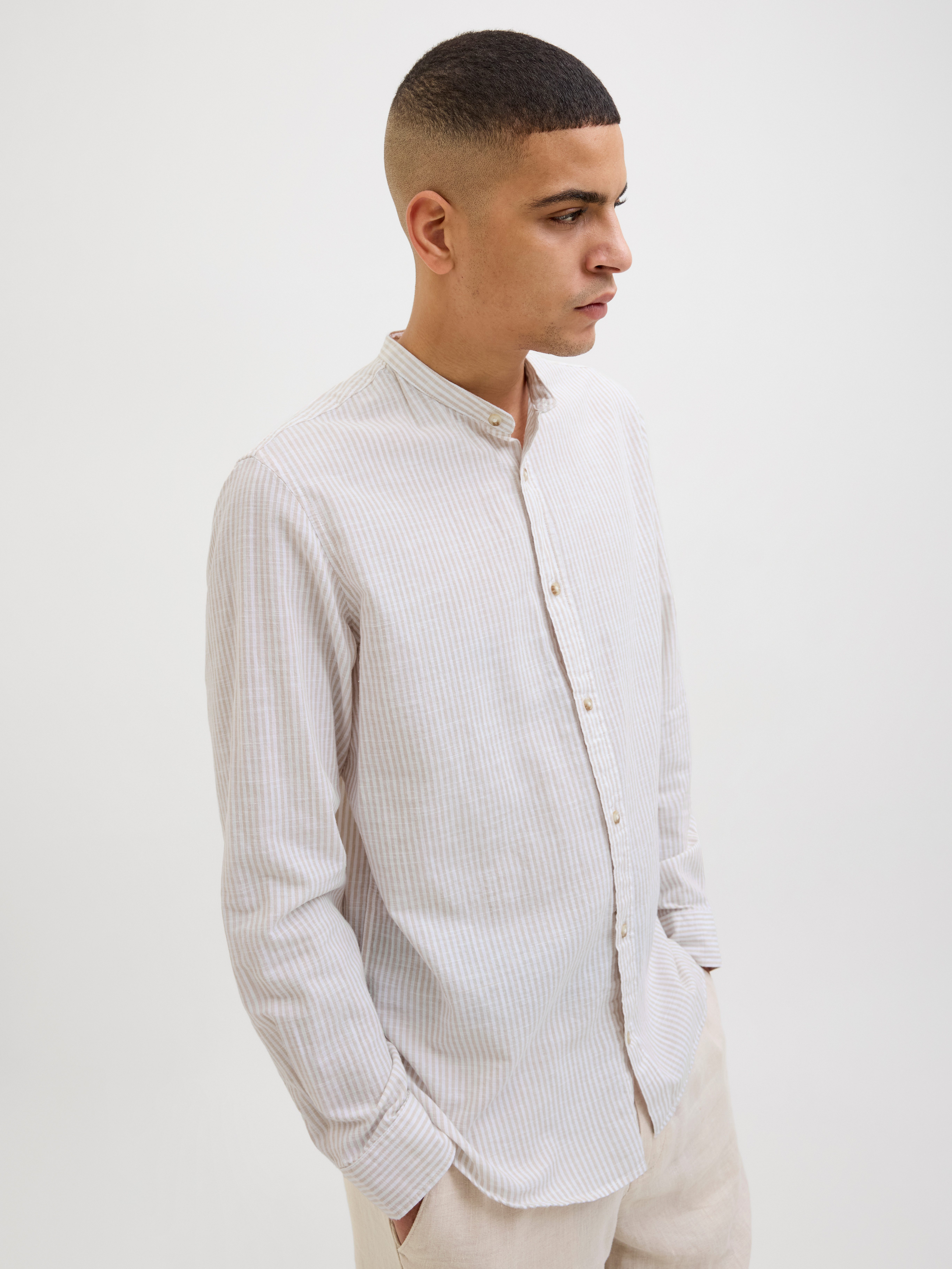 Jack & Jones Langarmhemd JJESUMMER BAND günstig online kaufen