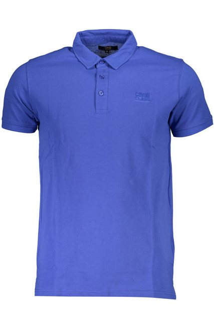 Cavalli Class Poloshirt Elegantes Herren-Poloshirt Blau mit Stickerei und günstig online kaufen