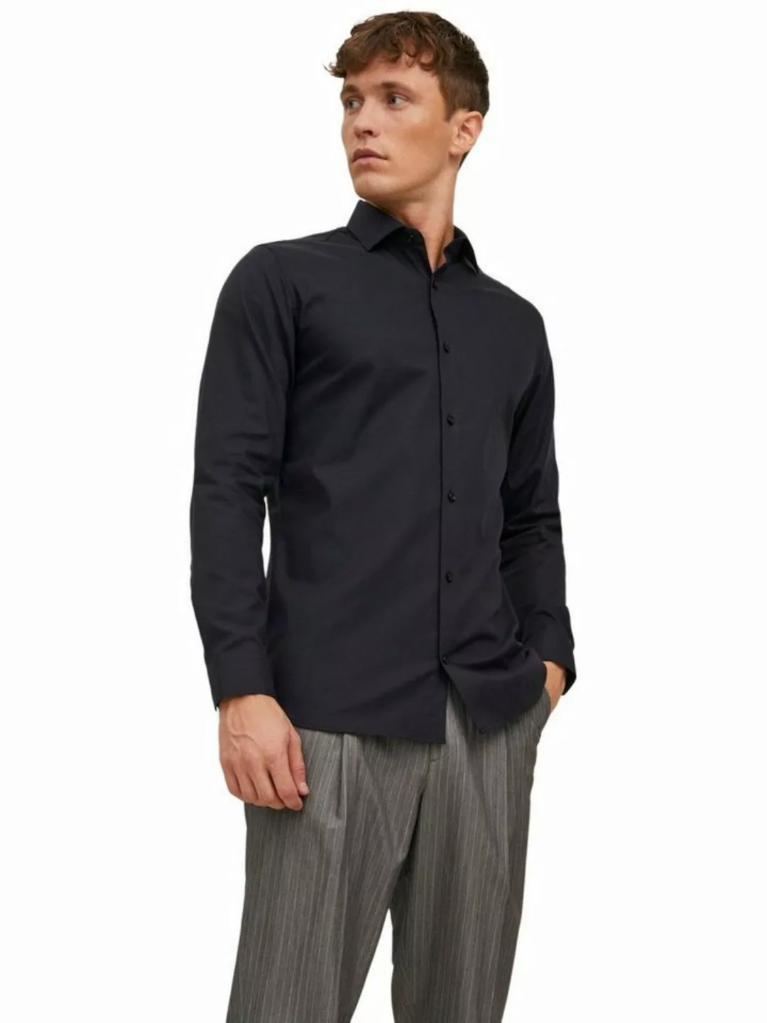 Jack & Jones Langarmhemd JPRBLAPARKER SHIRT L/S mit Hemdkragen günstig online kaufen