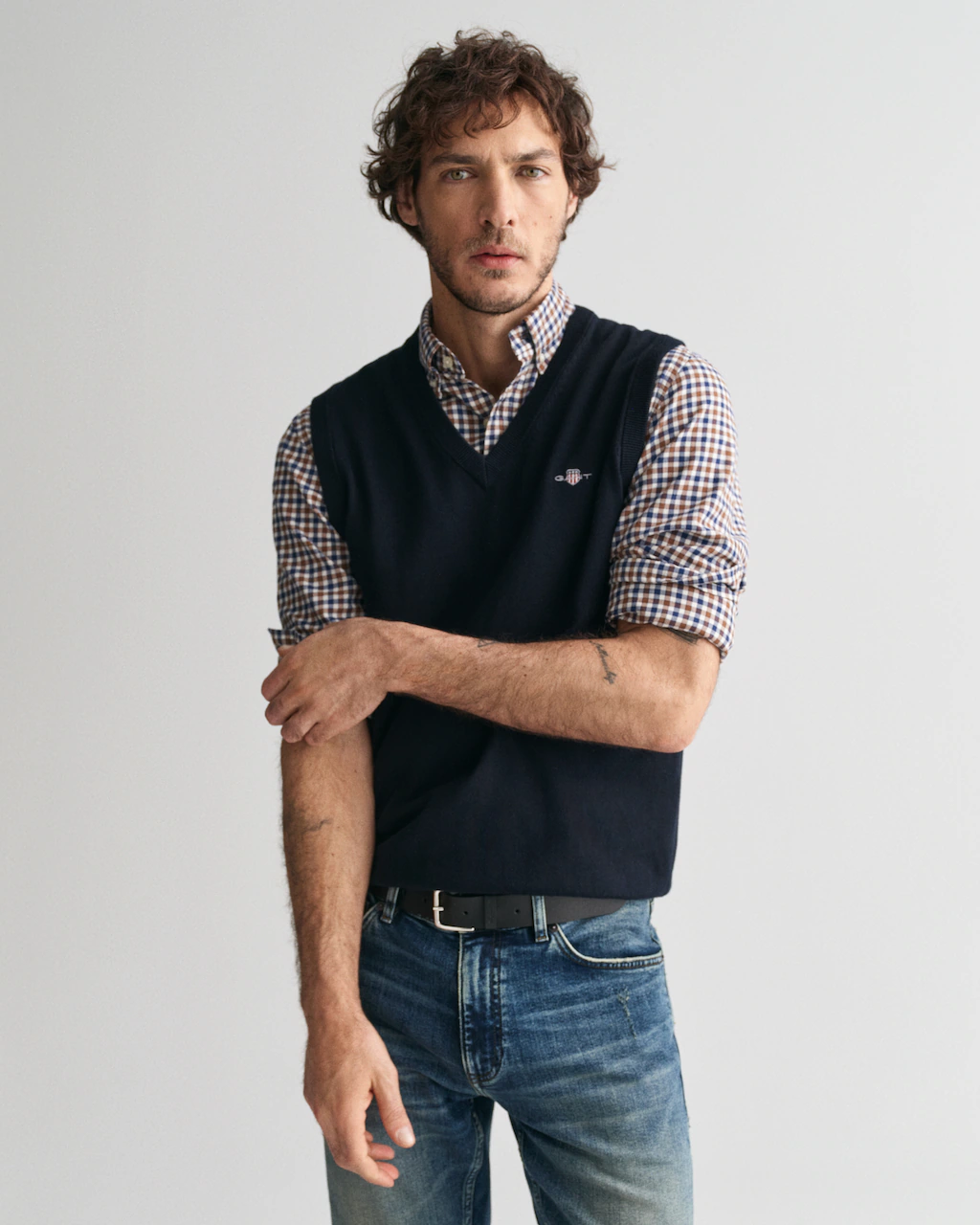 Gant Pullunder CLASSIC COTTON SLIPOVER Premium Pullunder aus weicher 100% B günstig online kaufen