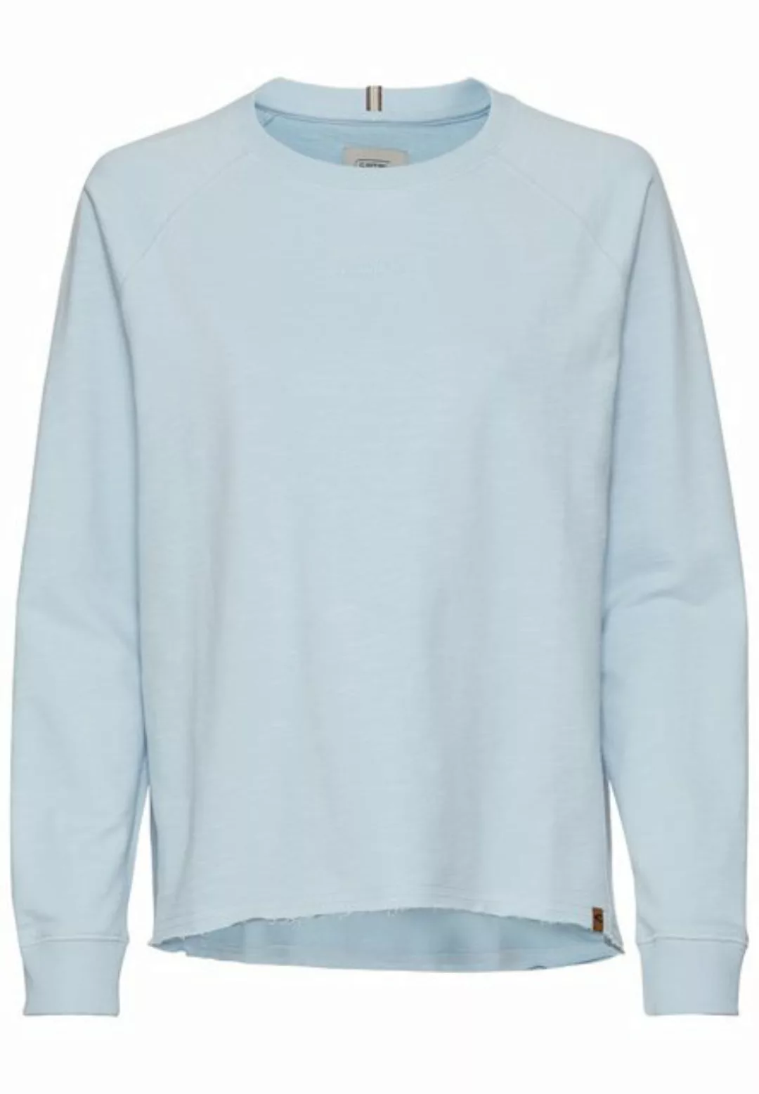 camel active Langarmshirt SWEAT Soft Blue günstig online kaufen