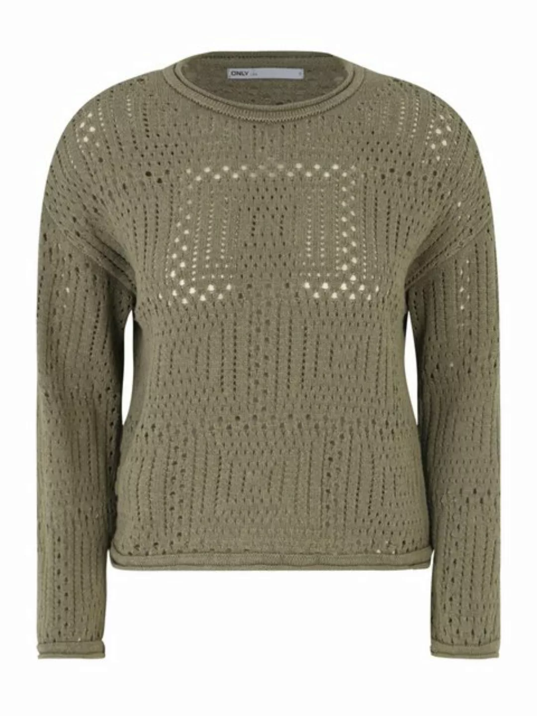 ONLY Petite Strickpullover Sansi (1-tlg) Lochmuster günstig online kaufen