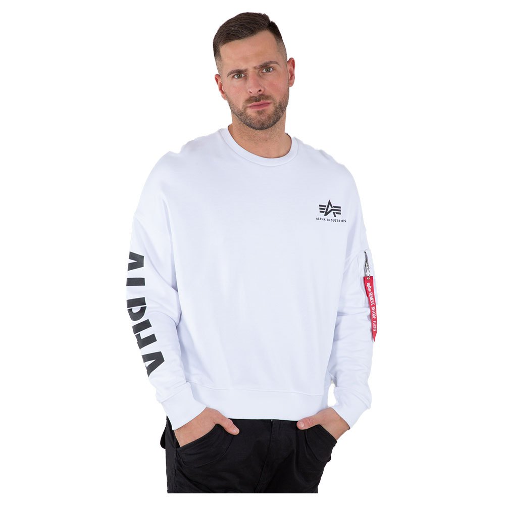 Alpha Industries Sweater "Alpha Industries Men - Sweatshirts Sleeve Print O günstig online kaufen