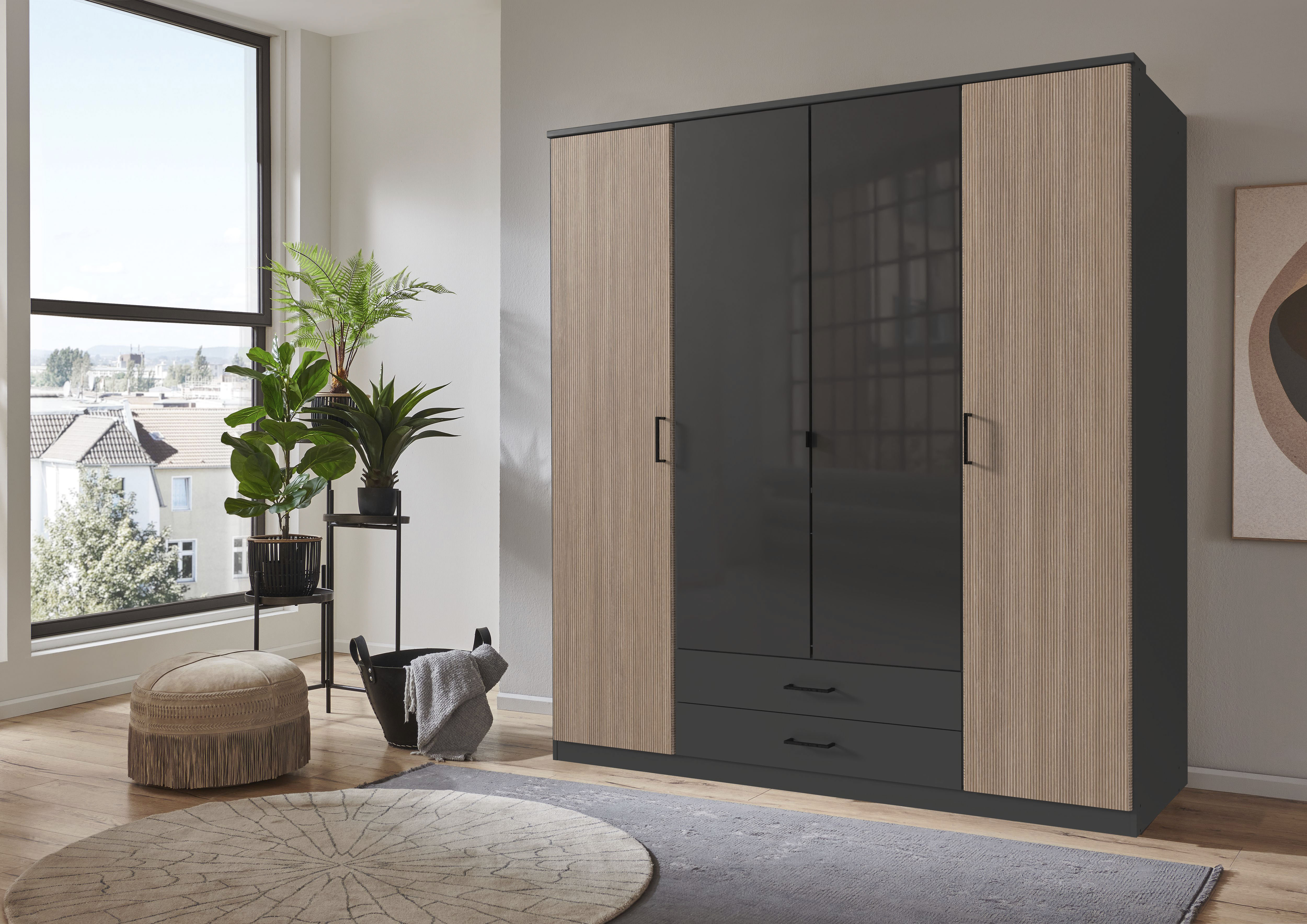 Wimex Kleiderschrank "Fulda, 135 oder 180/58/199cm, 2 Schubladen, Made in G günstig online kaufen