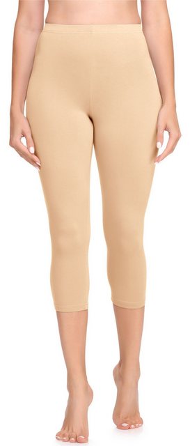 Bellivalini Leggings Damen 3/4 Capri Hose aus Viskose BLV50-148 (1-tlg) aus günstig online kaufen