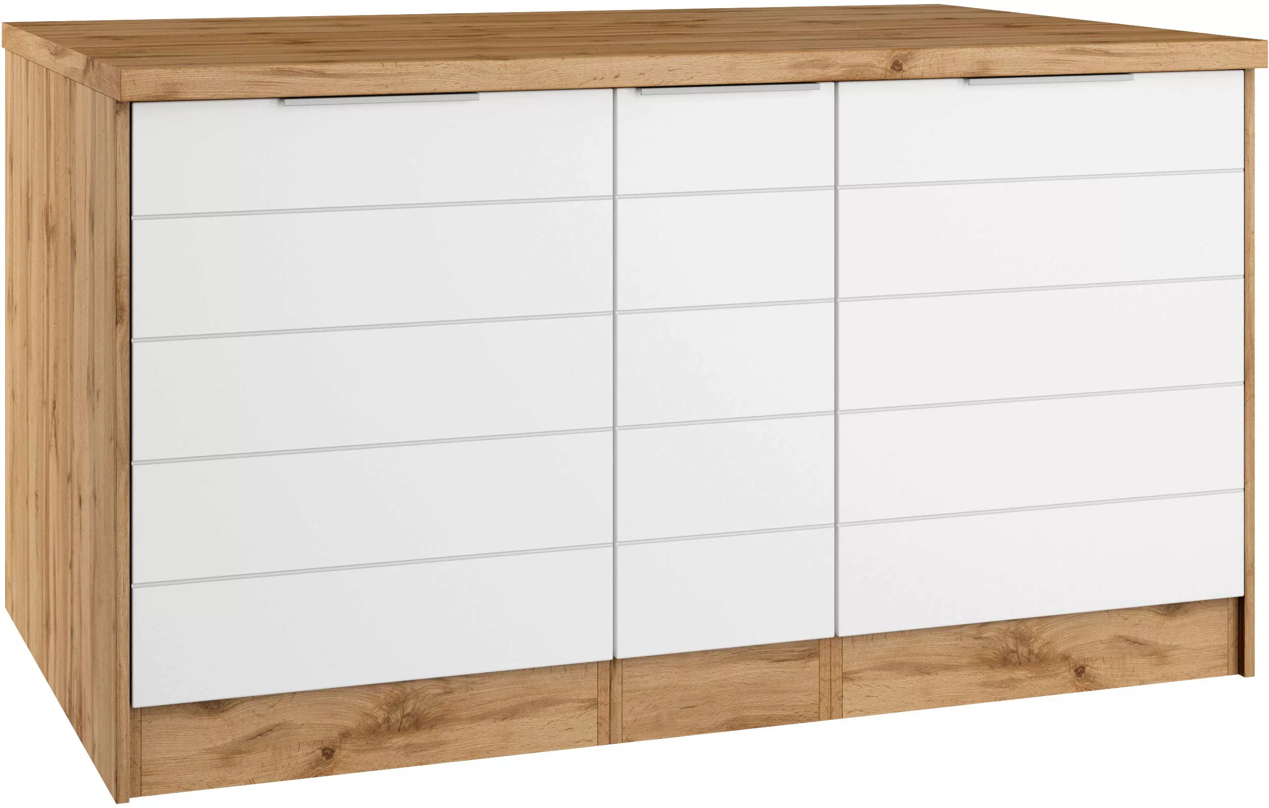 KOCHSTATION Kücheninsel "KS-Luhe, Breite 153 cm, mit Flaschenregal", MDF-Fr günstig online kaufen