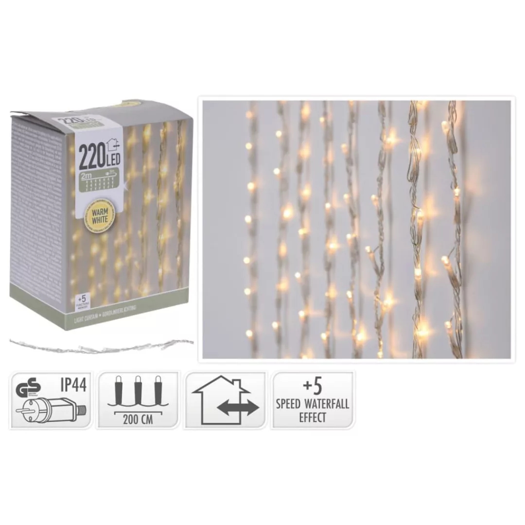 Ambiance Lichtervorhang Mit 220 Leds günstig online kaufen