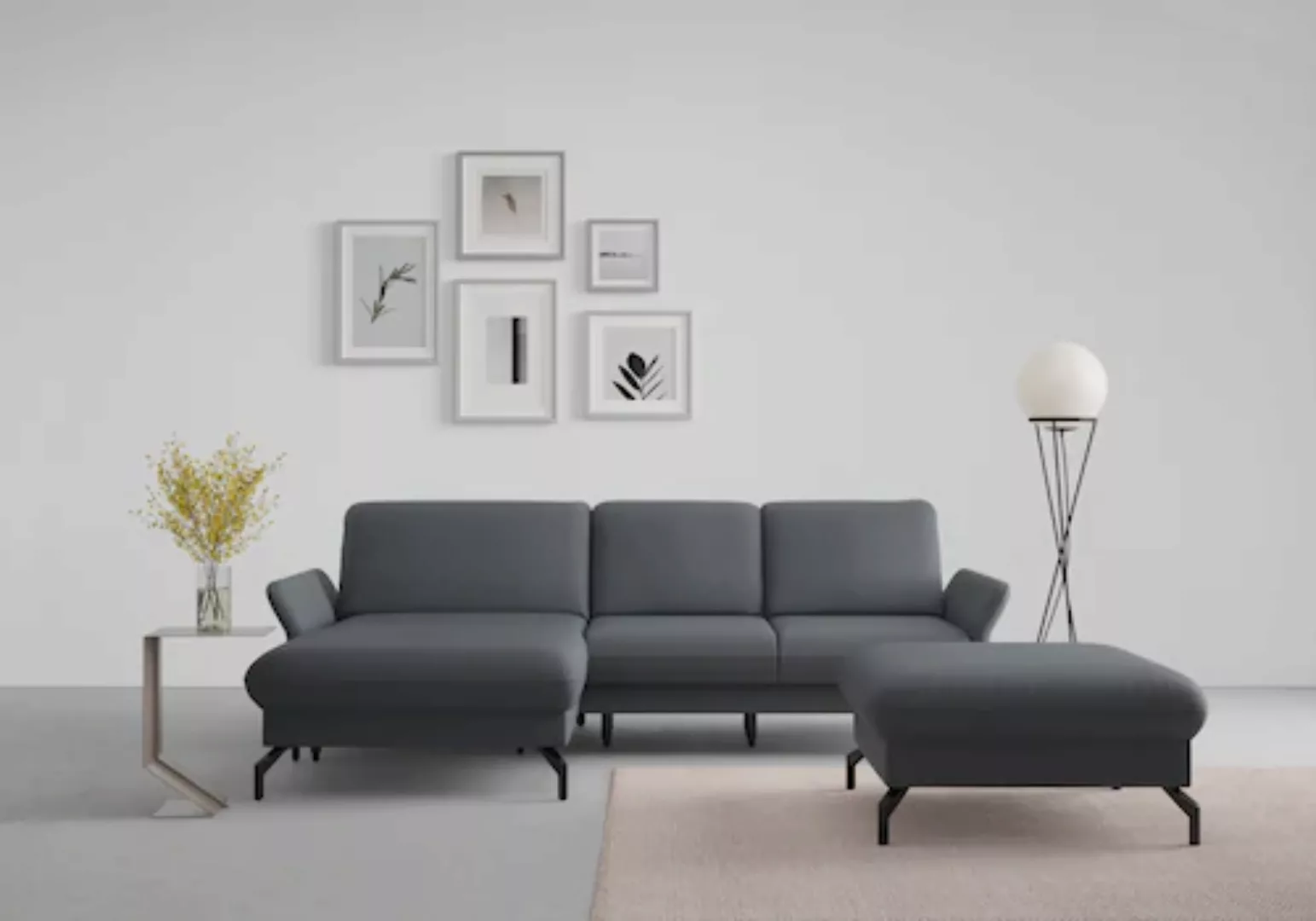 sit&more Ecksofa Fashion L-Form, wahlweise mit Kopfteilverstellung und Vorz günstig online kaufen