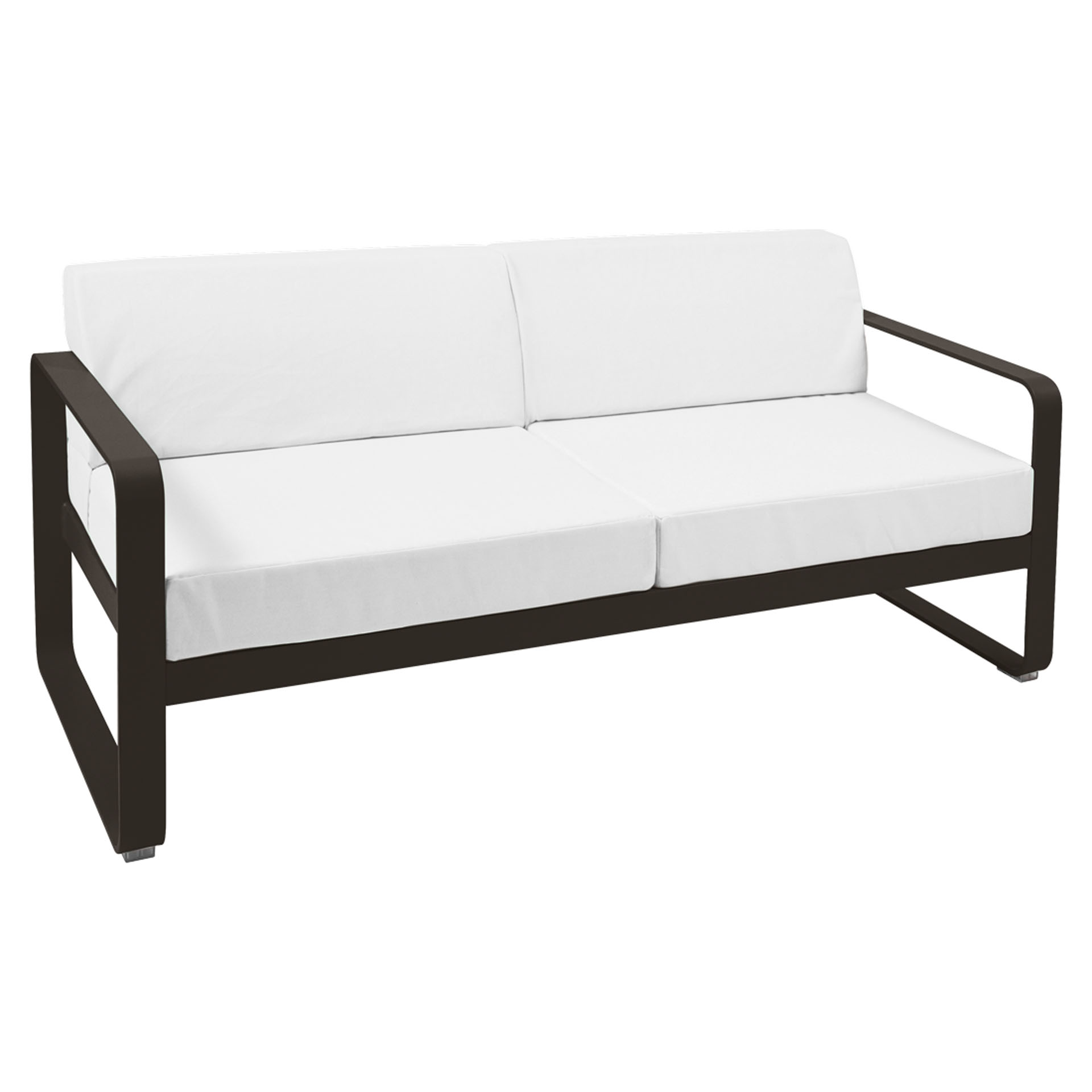 Bellevie Lounge-Sofa 2-Sitzer E3 Tonka 81 Grauweiß günstig online kaufen