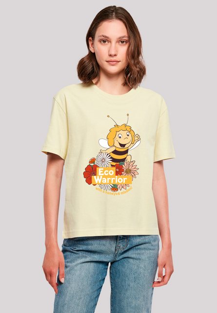 F4NT4STIC T-Shirt Die Biene Maja Eco Warrior Heroes of Childhood Nostalgie, günstig online kaufen