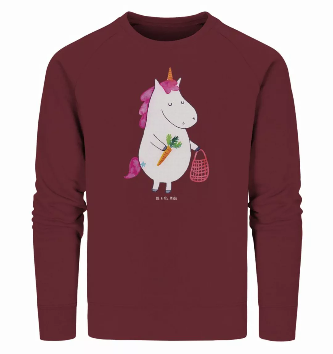 Mr. & Mrs. Panda Longpullover Einhorn Vegan Größe S - Burgundy - Geschenk, günstig online kaufen