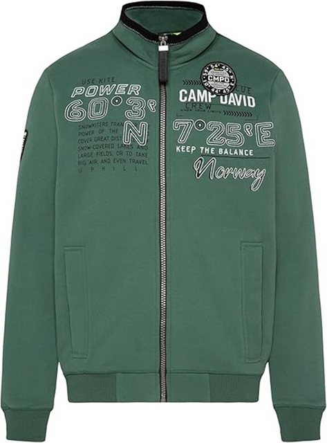 CAMP DAVID Sweatjacke günstig online kaufen