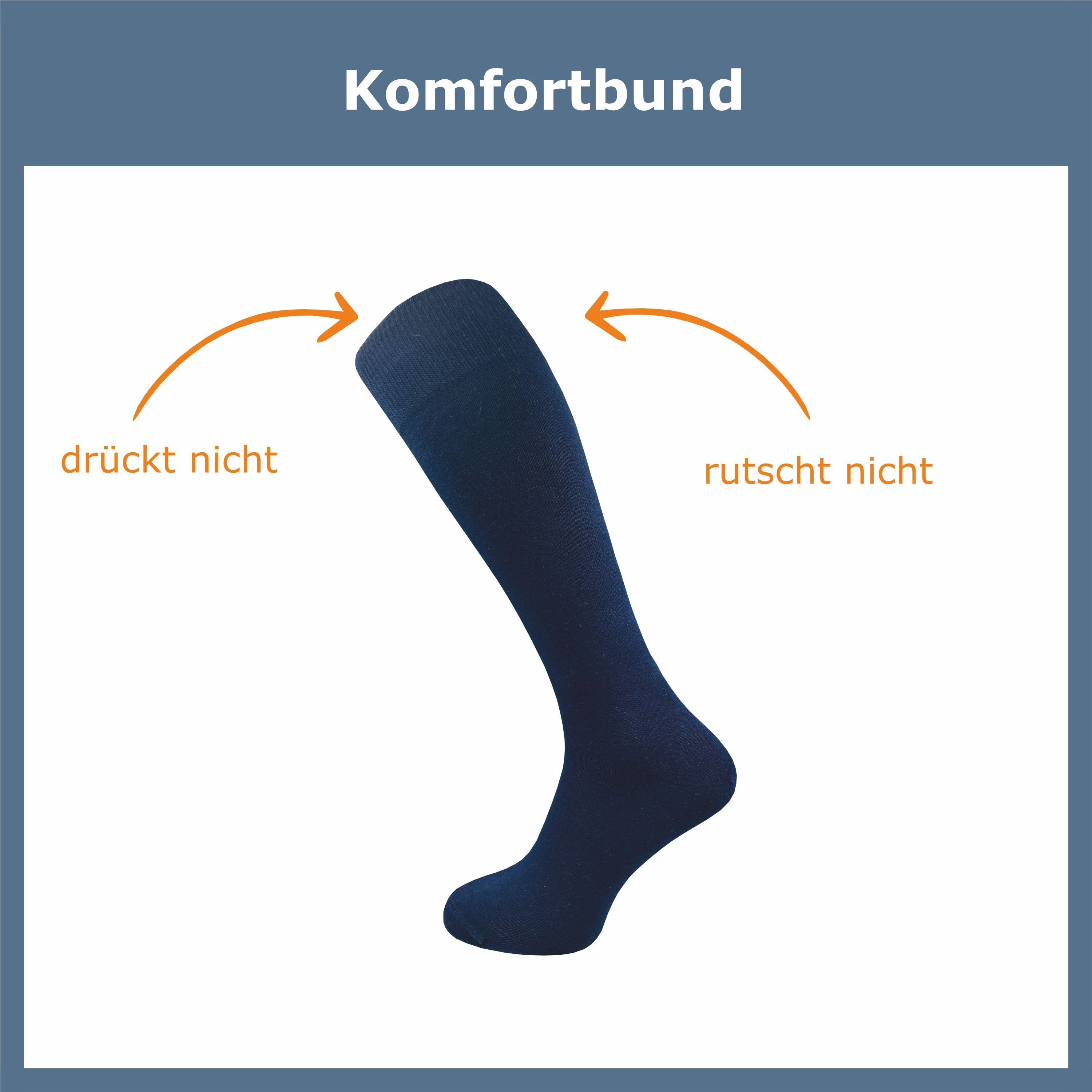 GAWILO Kniestrümpfe für Herren aus Baumwolle günstig online kaufen