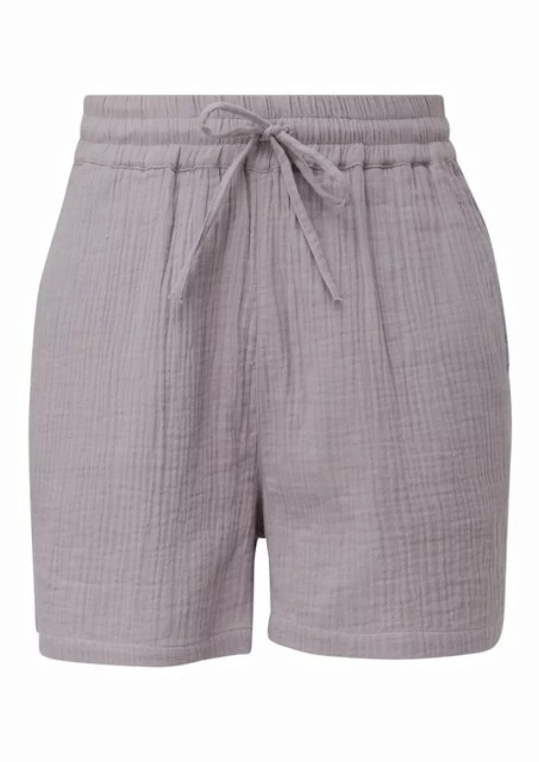 QS Shorts aus Musselin günstig online kaufen