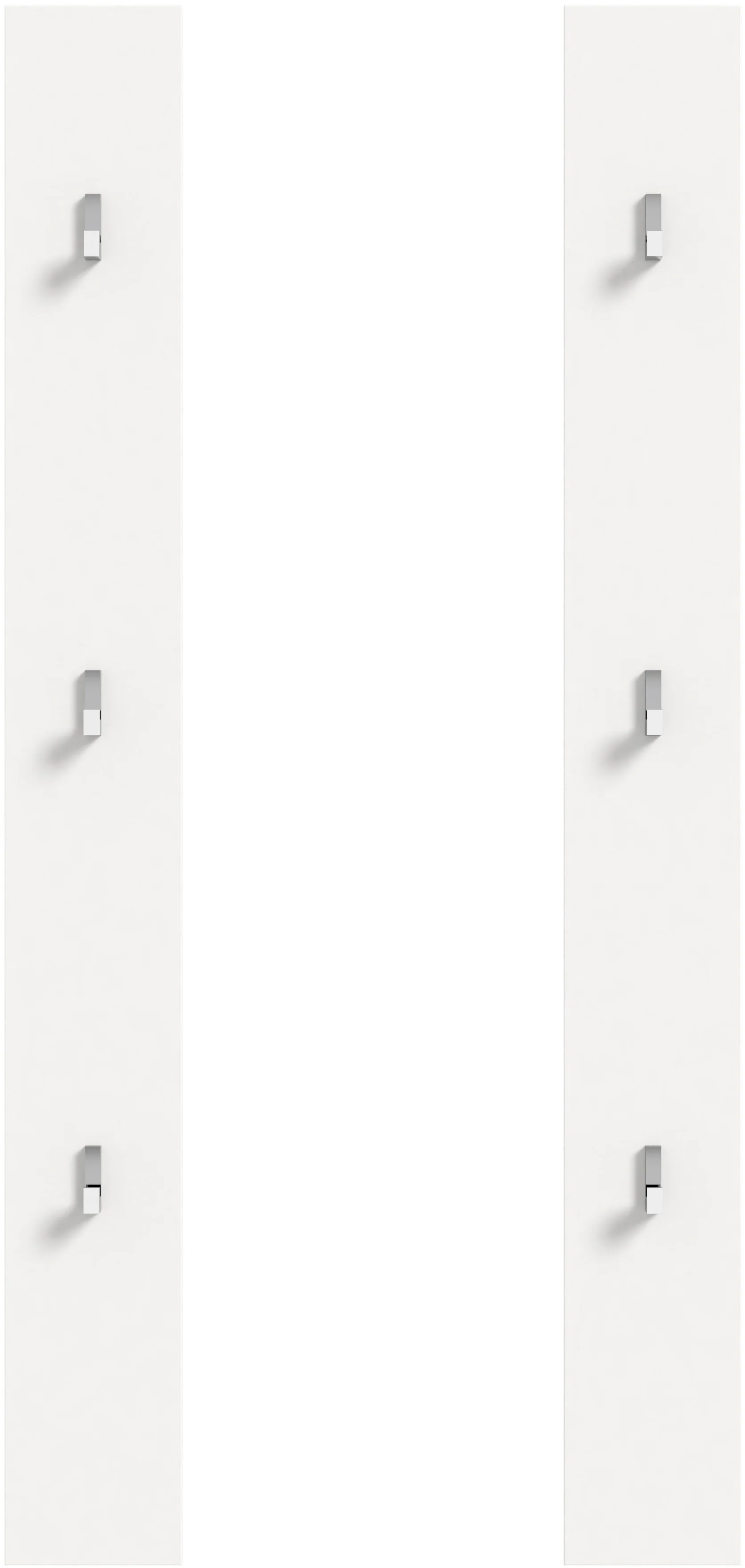 INOSIGN Garderobenpaneel "Trondheim Paneel 2er Set,", Höhe 115 cm, 6 Haken, günstig online kaufen