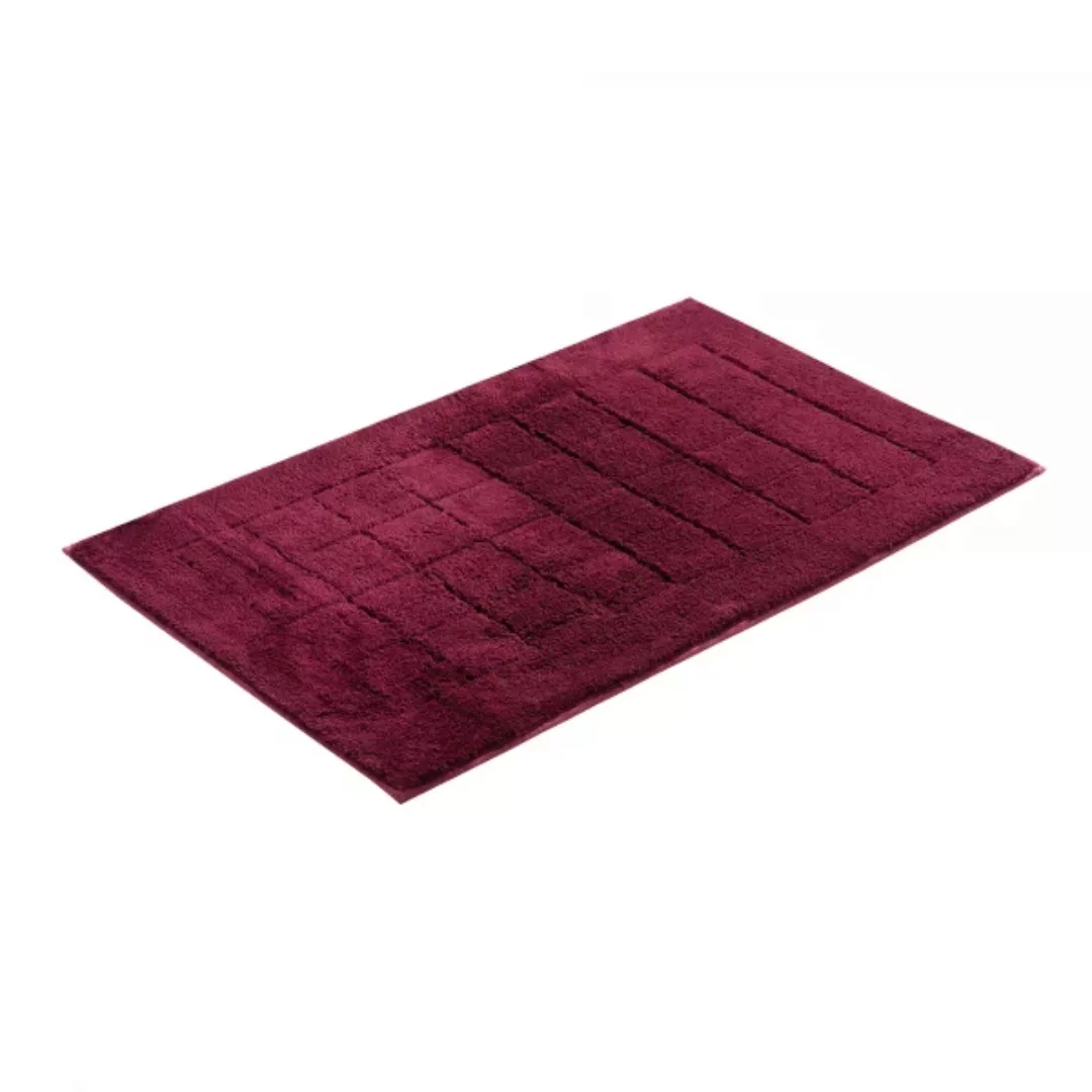 Vossen Badteppiche Exclusive - Farbe: berry - 3980 - 55x65 cm günstig online kaufen