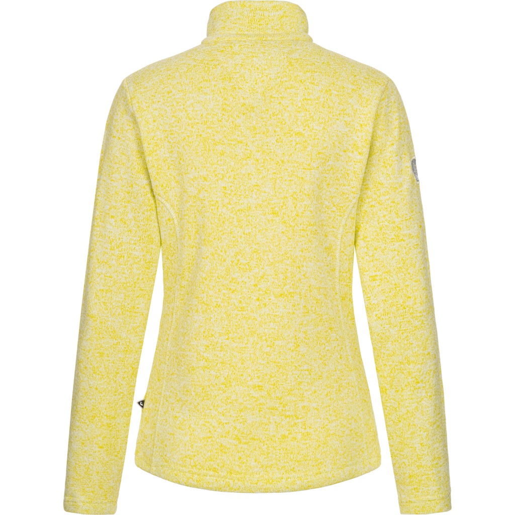 DEPROC Active Strickfleecejacke "LUVERNE WOMEN", Kontrastreissverschluss günstig online kaufen