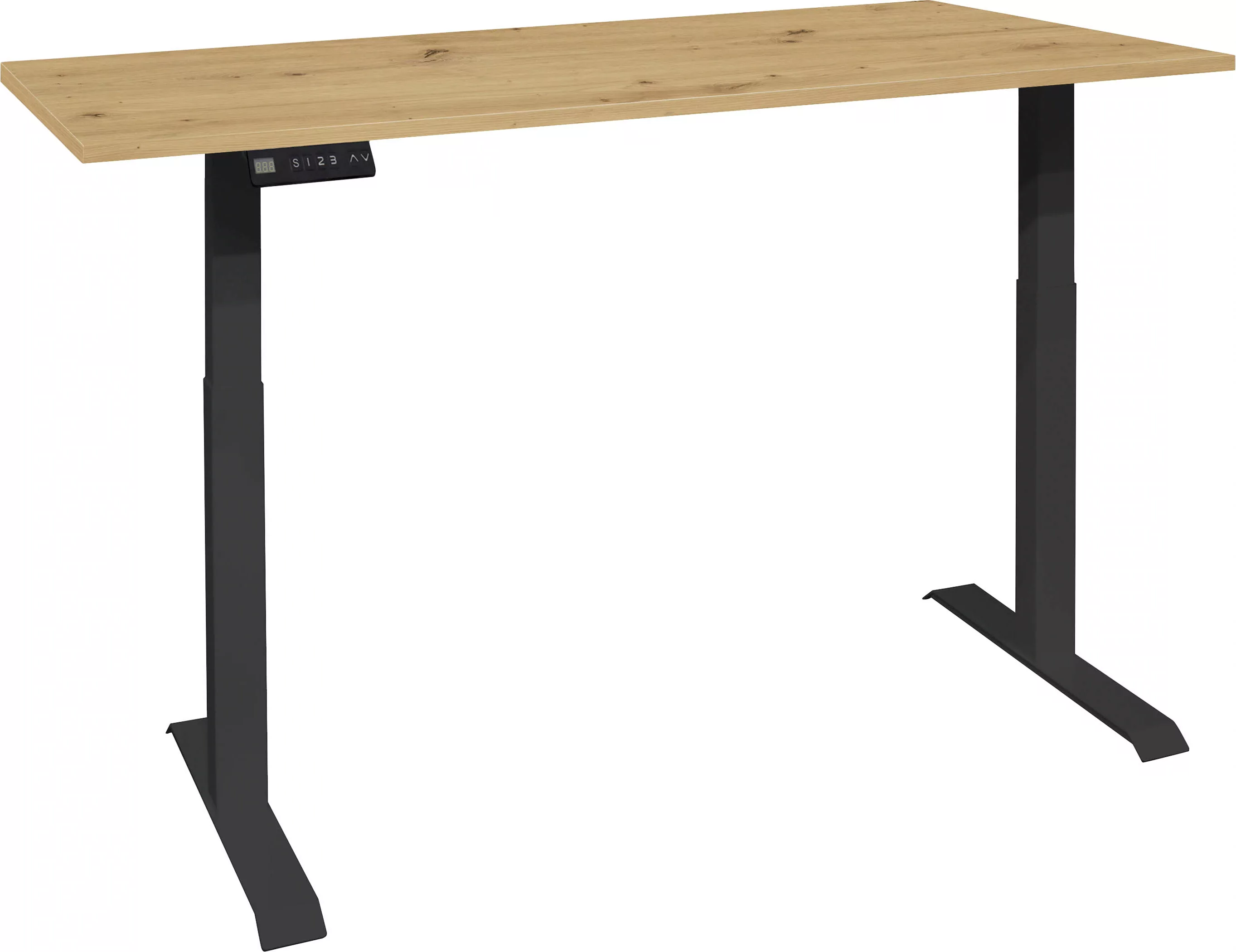 Mäusbacher Schreibtisch "Big System Office", Breite 120 cm, elektrisch höhe günstig online kaufen