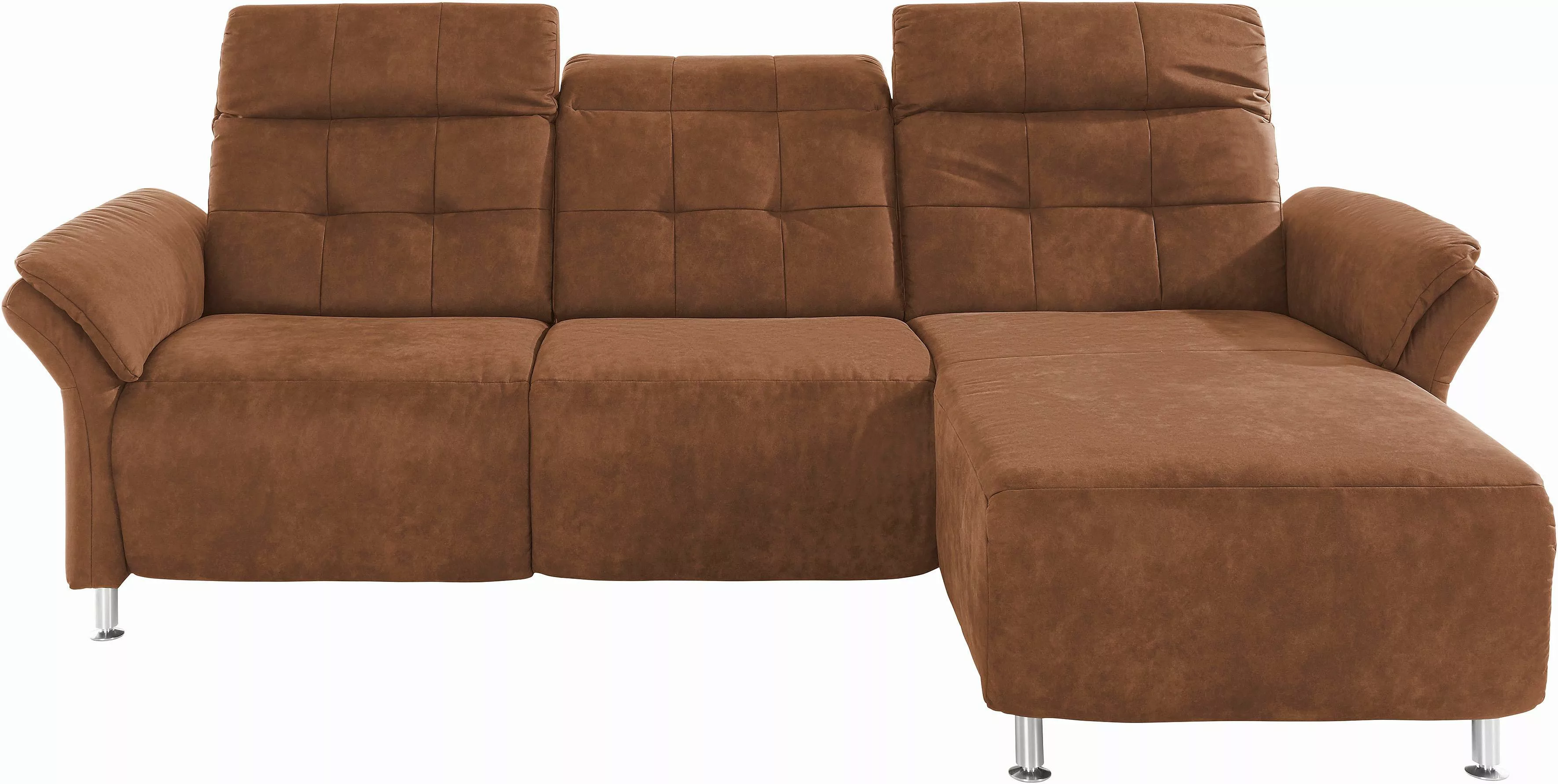 Places of Style Ecksofa Manhattan L-Form, 2 Sitze mit elektrischer Relaxfun günstig online kaufen