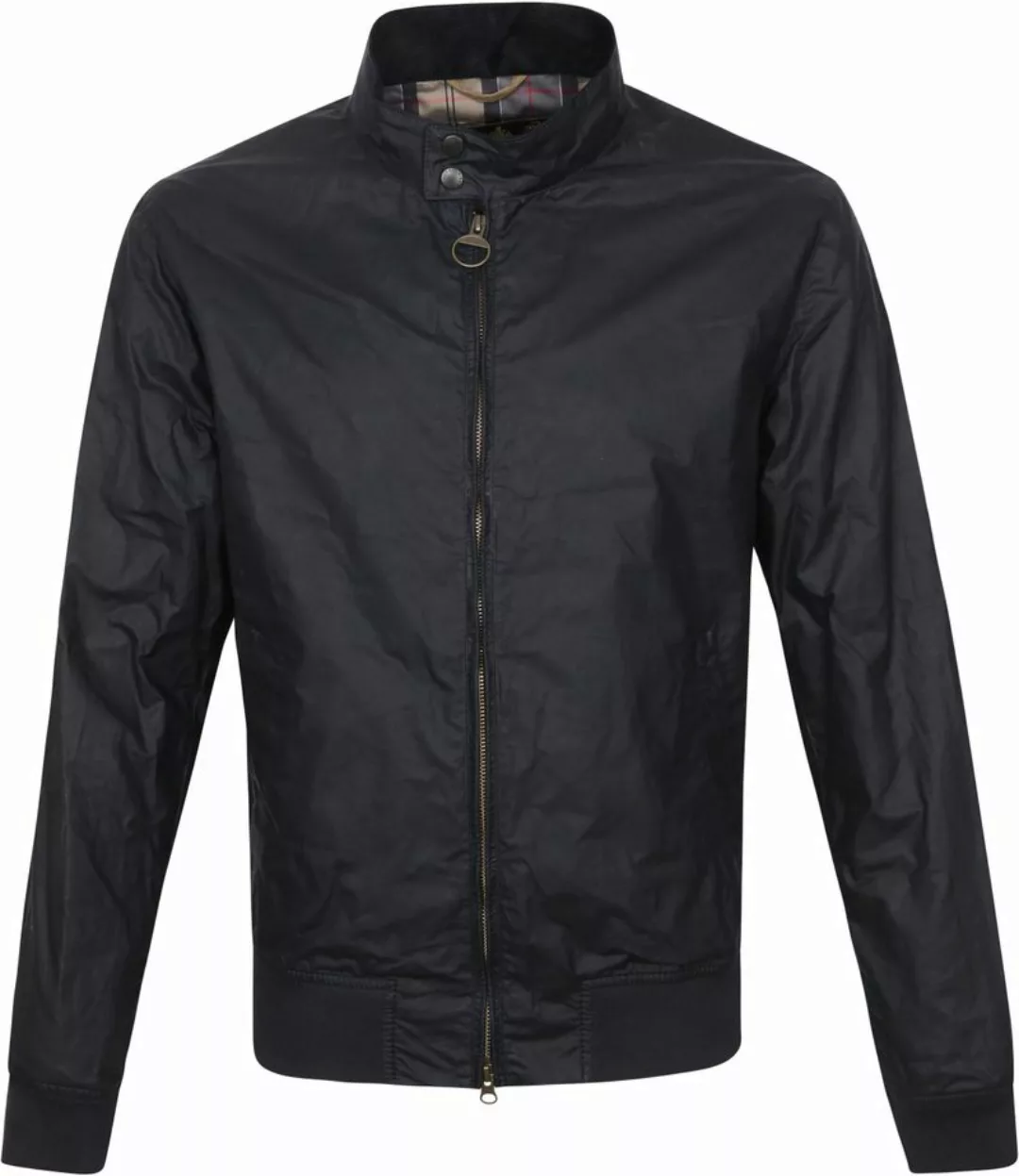 Barbour Wax Jacke Royston Navy - Größe L günstig online kaufen