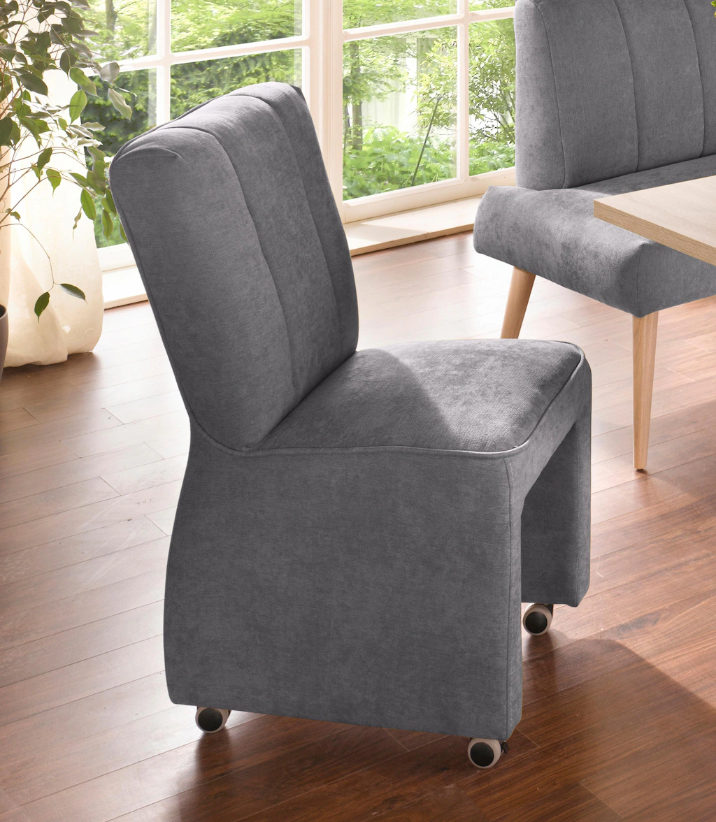 exxpo - sofa fashion Sessel »Costa, Loungesessel, Hochlehnsessel, auf Rolle günstig online kaufen