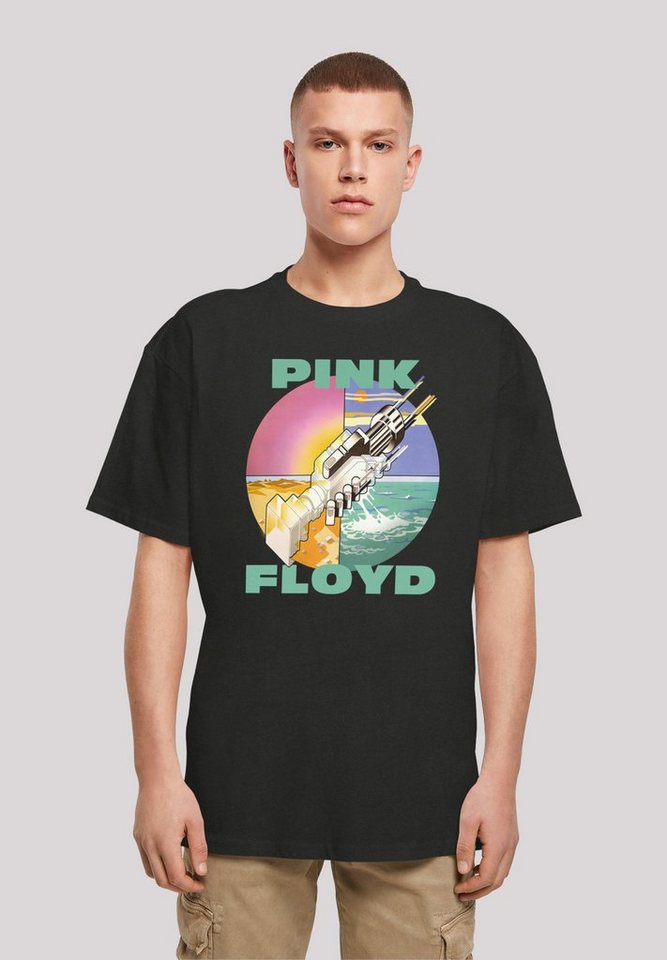 F4NT4STIC T-Shirt Pink Floyd Wish You Were Here Rock Band Album Print günstig online kaufen