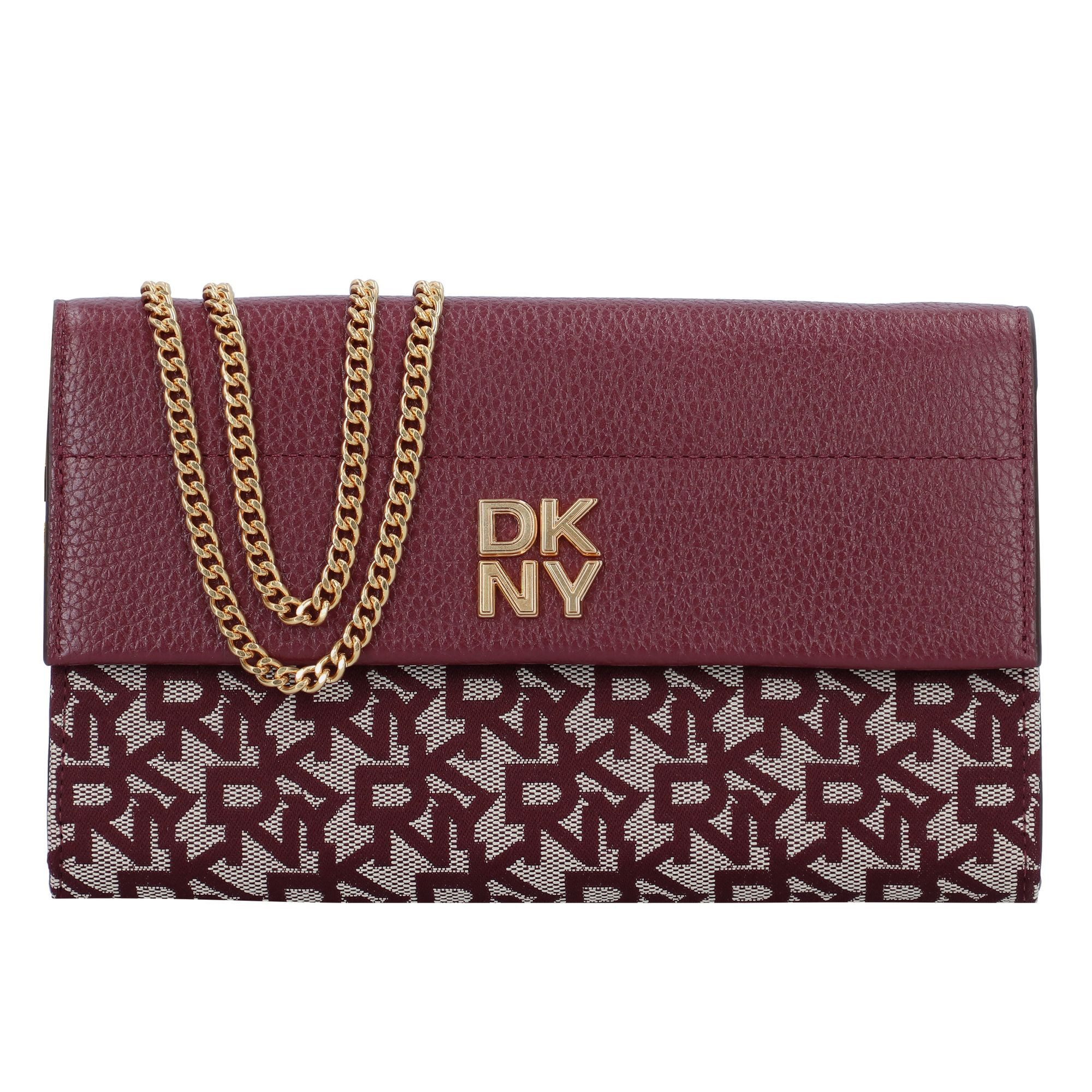 DKNY Clutch Rosa, Leder günstig online kaufen