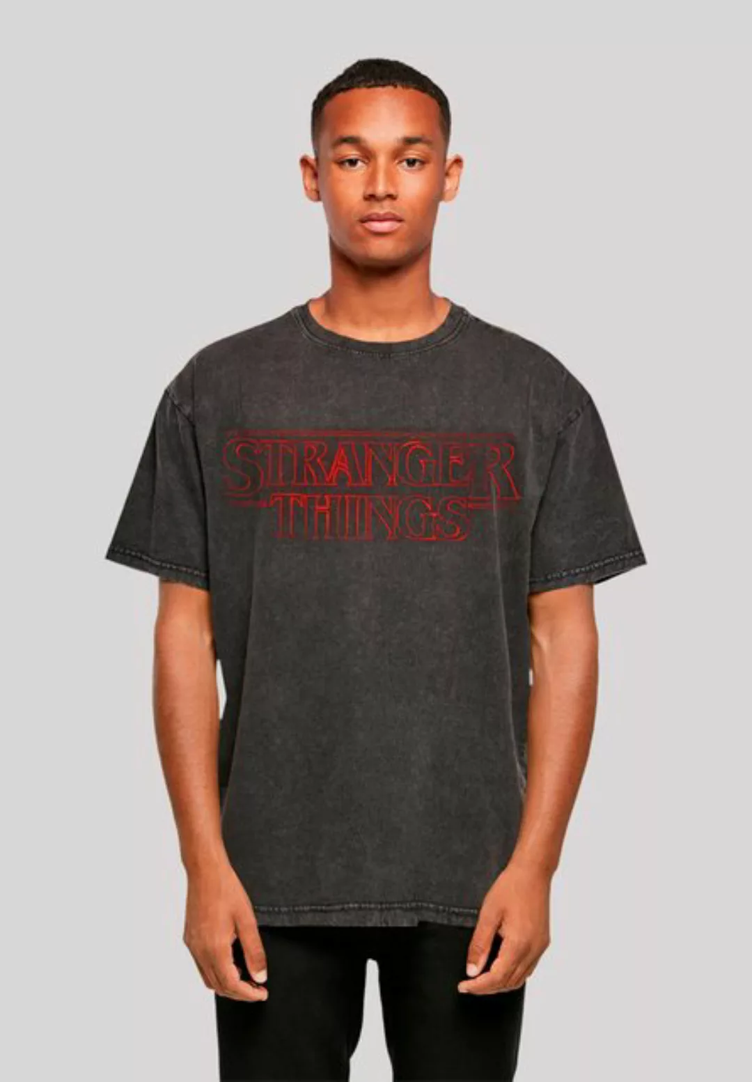 F4NT4STIC T-Shirt Stranger Things Glow Logo Netflix TV Series Premium Quali günstig online kaufen