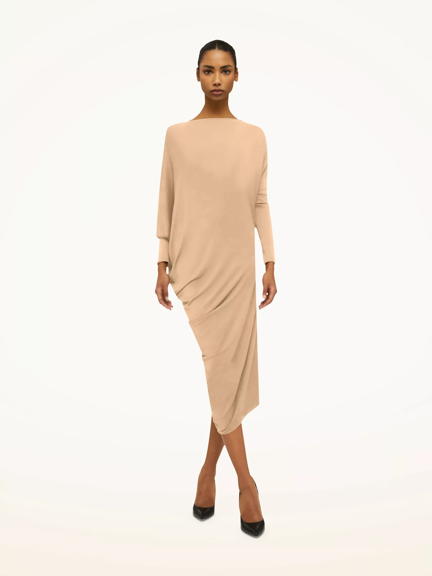 Wolford - Crepe Jersey Dress, Frau, almond, Größe: XS günstig online kaufen