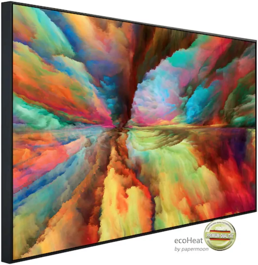 Papermoon Infrarotheizung »Abstrakt Farben«, sehr angenehme Strahlungswärme günstig online kaufen