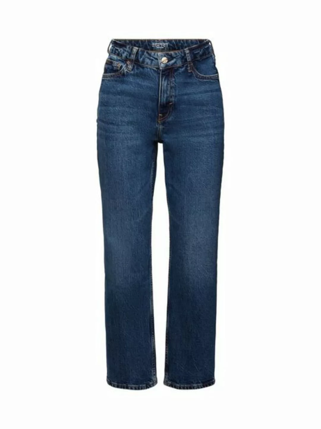 Esprit 7/8-Jeans Retro-Jeans mit gerader Passform und hohem Bund günstig online kaufen