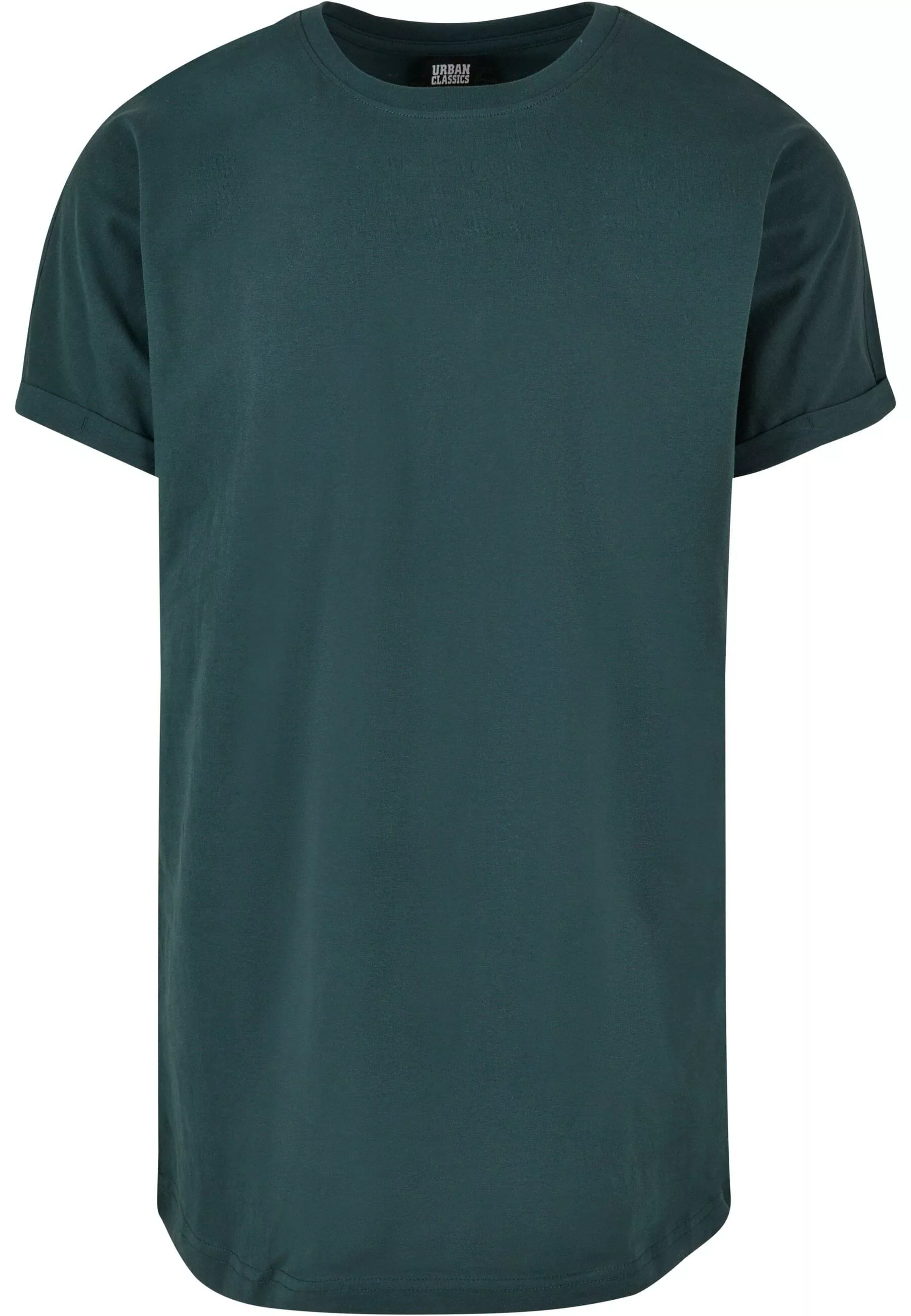 URBAN CLASSICS T-Shirt "Urban Classics Herren Long Shaped Turnup Tee", (1 t günstig online kaufen